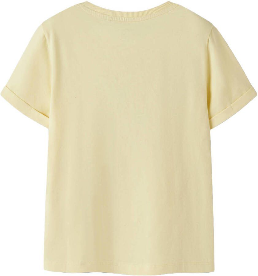 NAME IT KIDS T-shirt lichtgeel - Foto 2