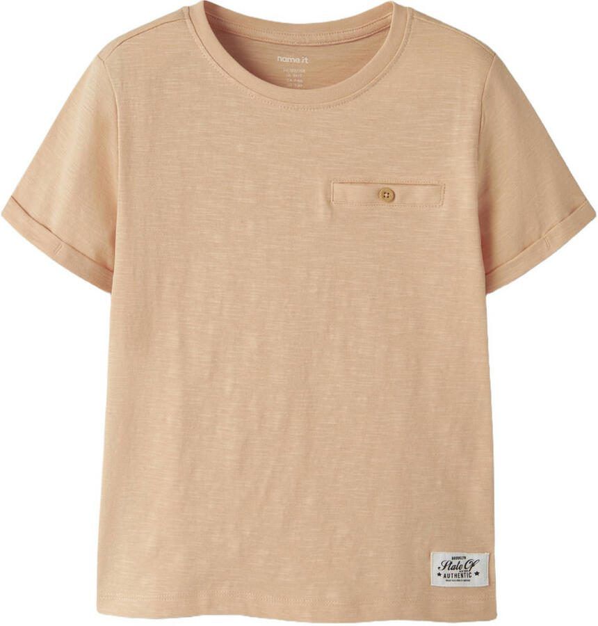 NAME IT KIDS T-shirt lichtoranje
