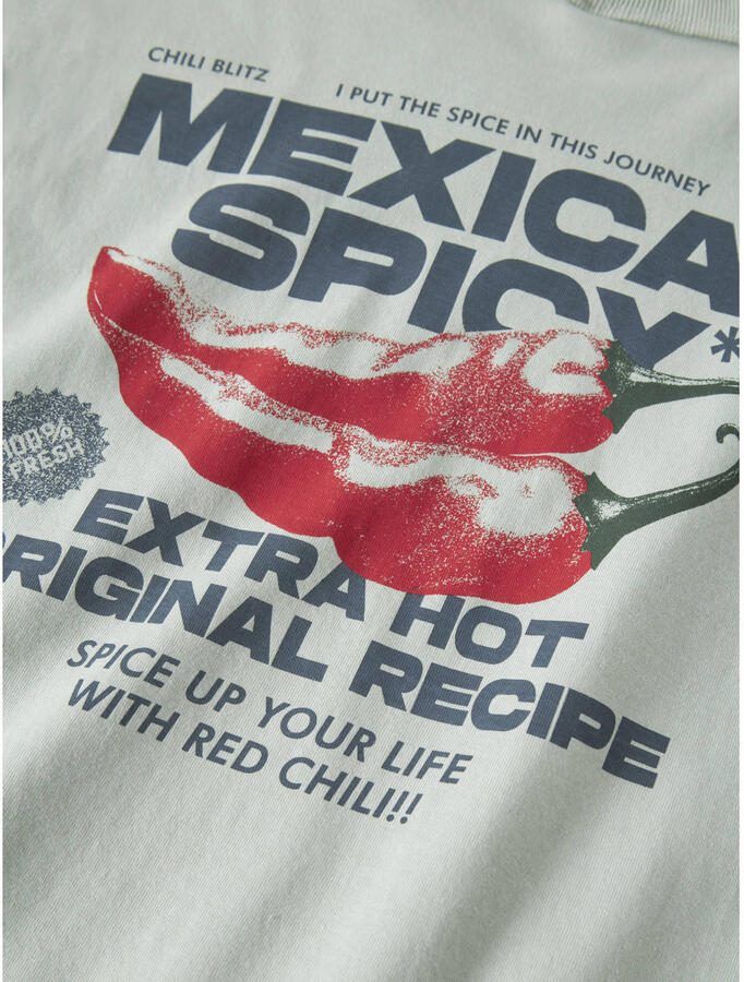 NAME IT KIDS T-shirt met backprint lichtblauw - Foto 2