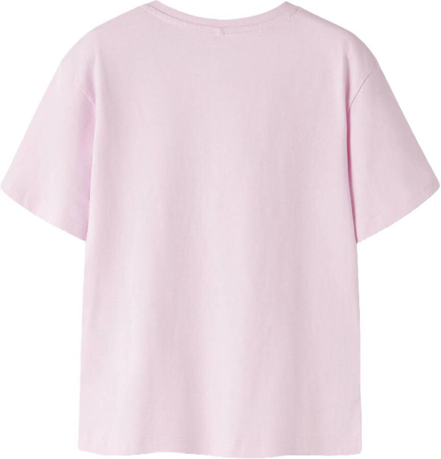NAME IT KIDS T-shirt met backprint lichtroze - Foto 2