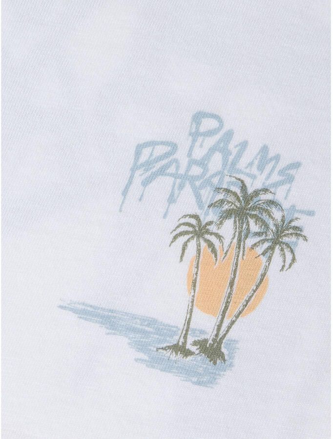 NAME IT KIDS T-shirt met backprint wit - Foto 3