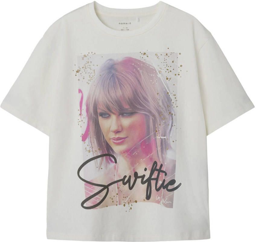 Name It T-shirt NFKDUSAN TSWIFT SS NREG TOP BOX NOOS SKY - Foto 3