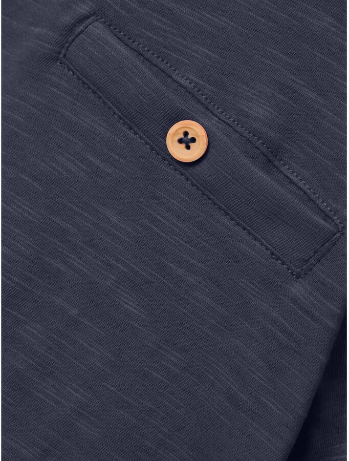 Name it KIDS T-shirt NKMVINCENT blauw Jongens Katoen Ronde hals Effen 122 128 - Foto 2