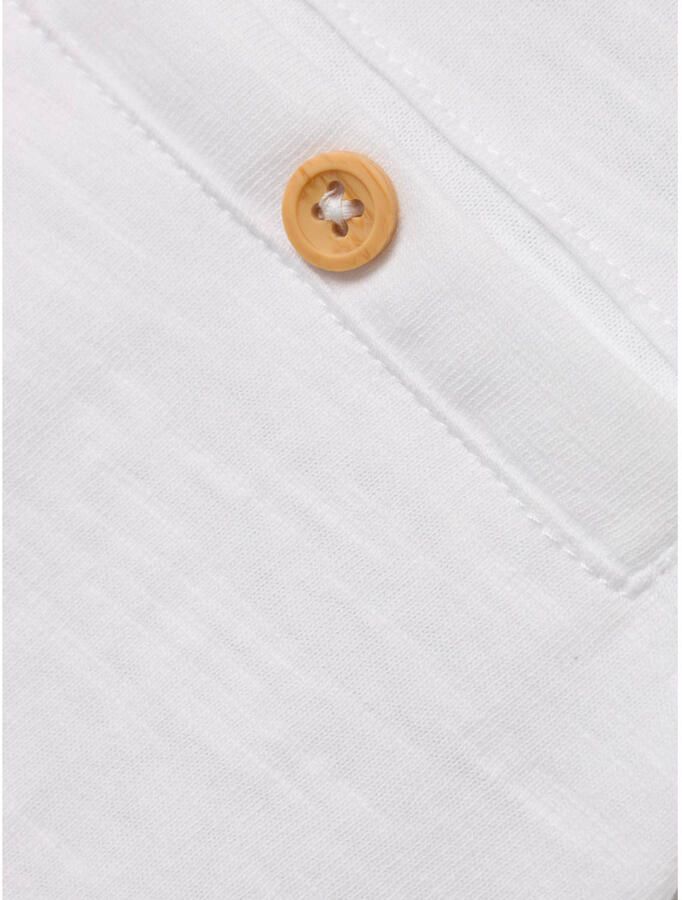 Name it KIDS T-shirt NKMVINCENT wit Jongens Katoen Ronde hals Effen 122 128 - Foto 2