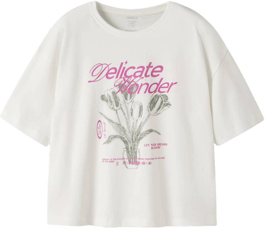 NAME IT KIDS T-shirt offwhite