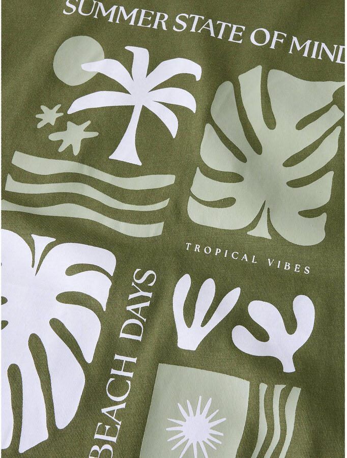 NAME IT KIDS T-shirt olijfgroen - Foto 3