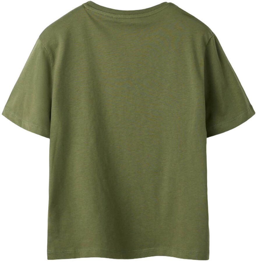 NAME IT KIDS T-shirt olijfgroen - Foto 2