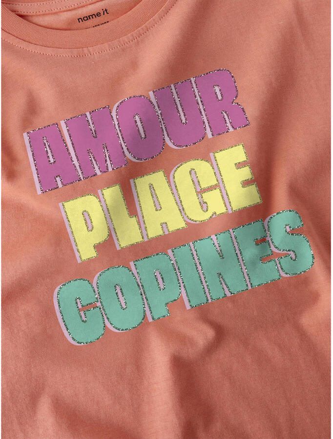 NAME IT KIDS T-shirt oranje - Foto 2