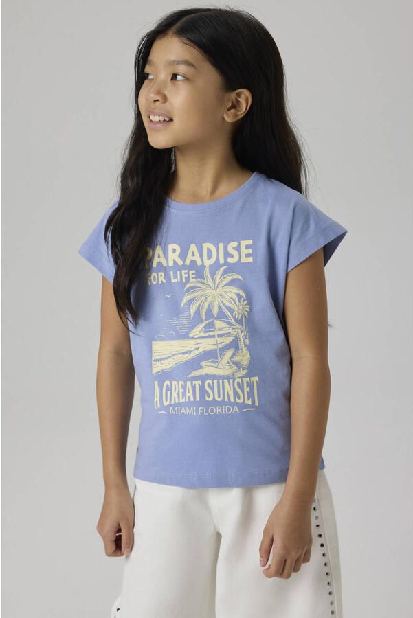 NAME IT KIDS T-shirt paars