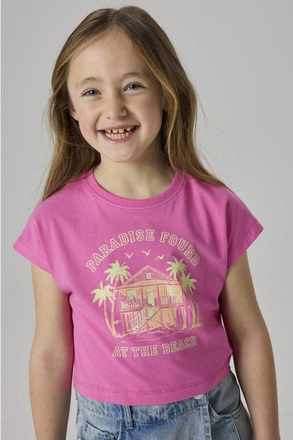 NAME IT KIDS T-shirt roze