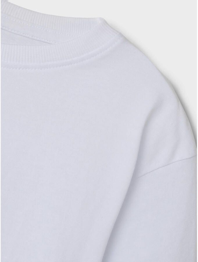 Name It T-shirt NKMVOBBO SS NREG TOP NOOS loose fit met licht overhangende schouders