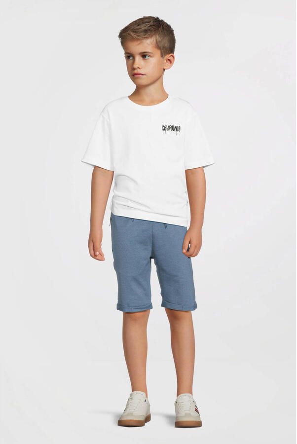 NAME IT KIDS T-shirt met backprint wit - Foto 3
