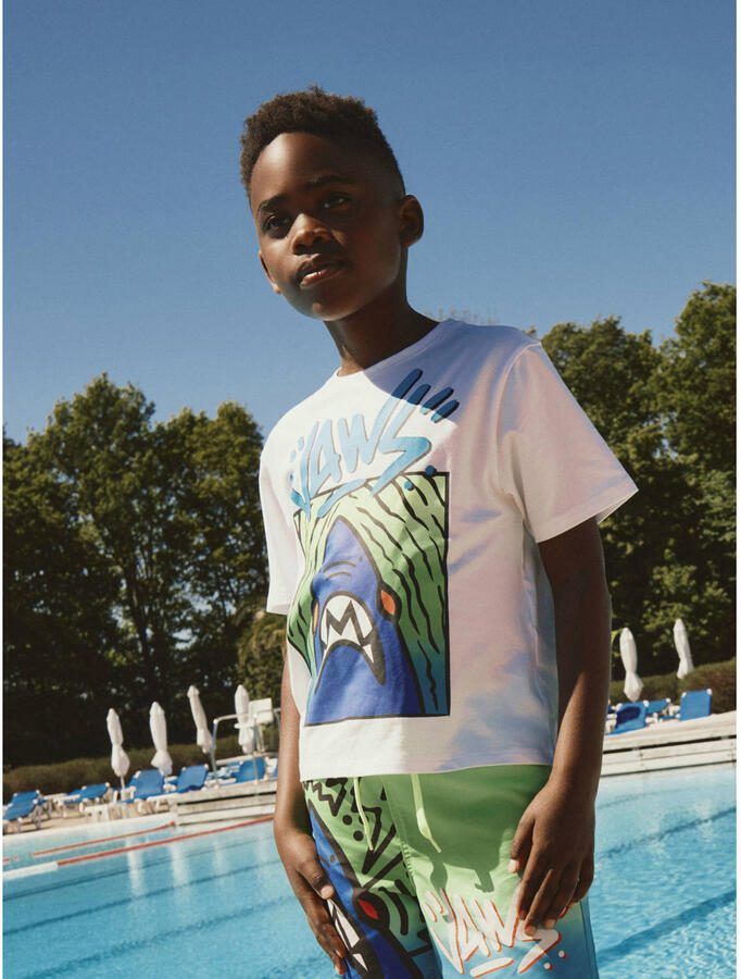NAME IT KIDS T-shirt wit - Foto 3
