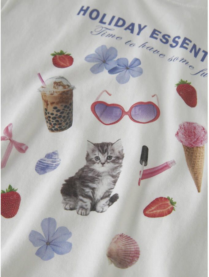 NAME IT KIDS T-shirt wit - Foto 3