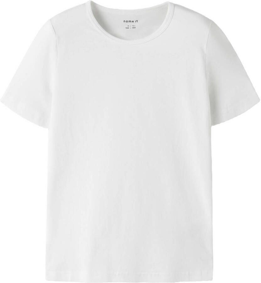 Name It T-shirt NKMT-SHIRT – T-shirt in 2-pack met ronde hals (2-delig Set van 2)