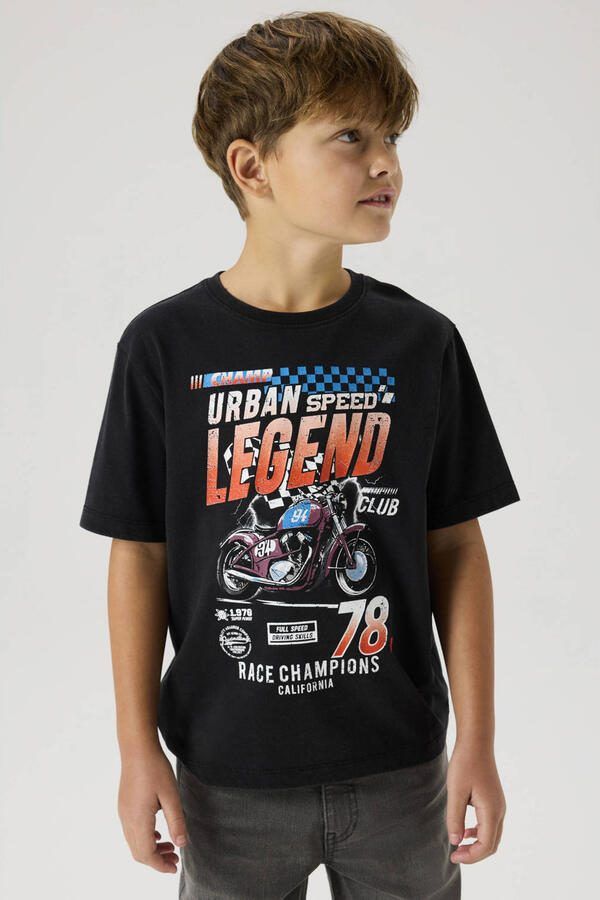 NAME IT KIDS T-shirt zwart