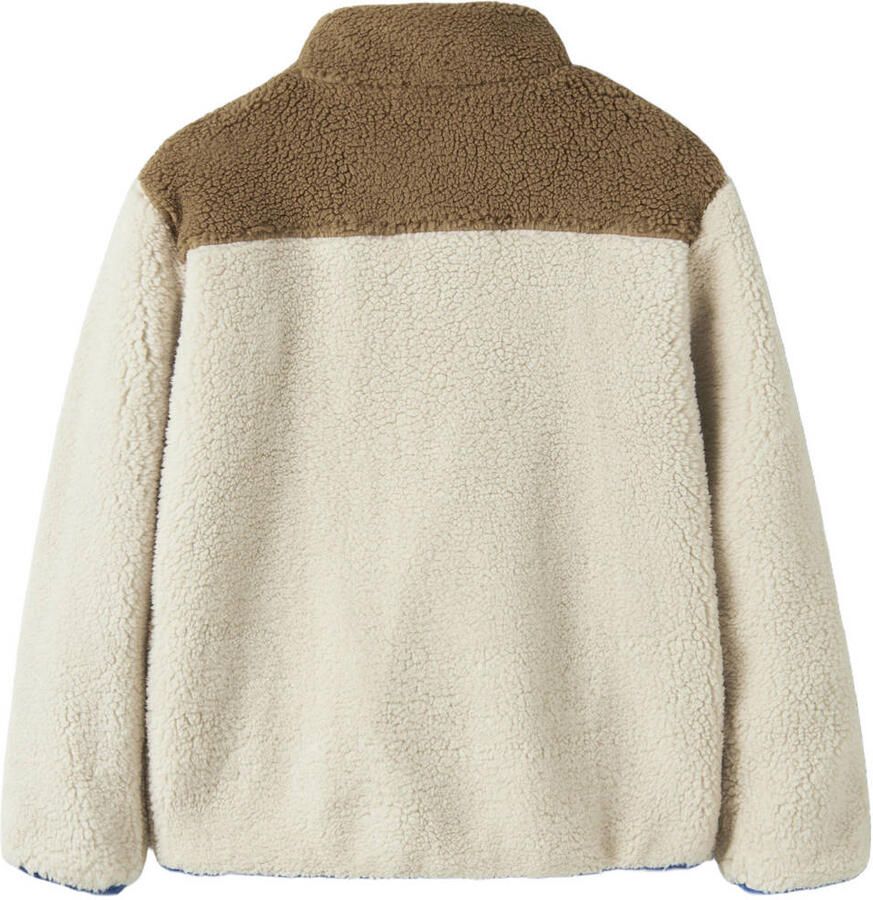 NAME IT KIDS teddy jas ecru - Foto 2
