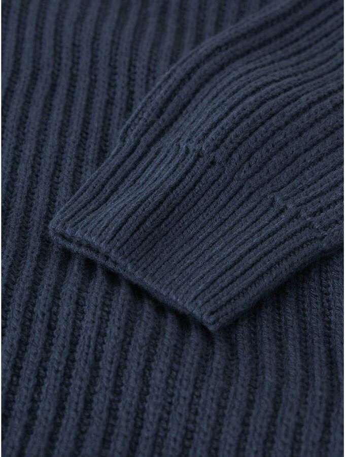 NAME IT KIDS trui donkerblauw grof gebreid - Foto 2