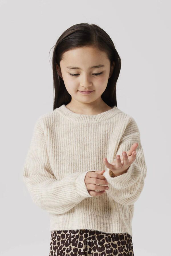 Name It Gebreide trui NKFHOLLY LS BOXY SHORT KNIT NOOS - Foto 3