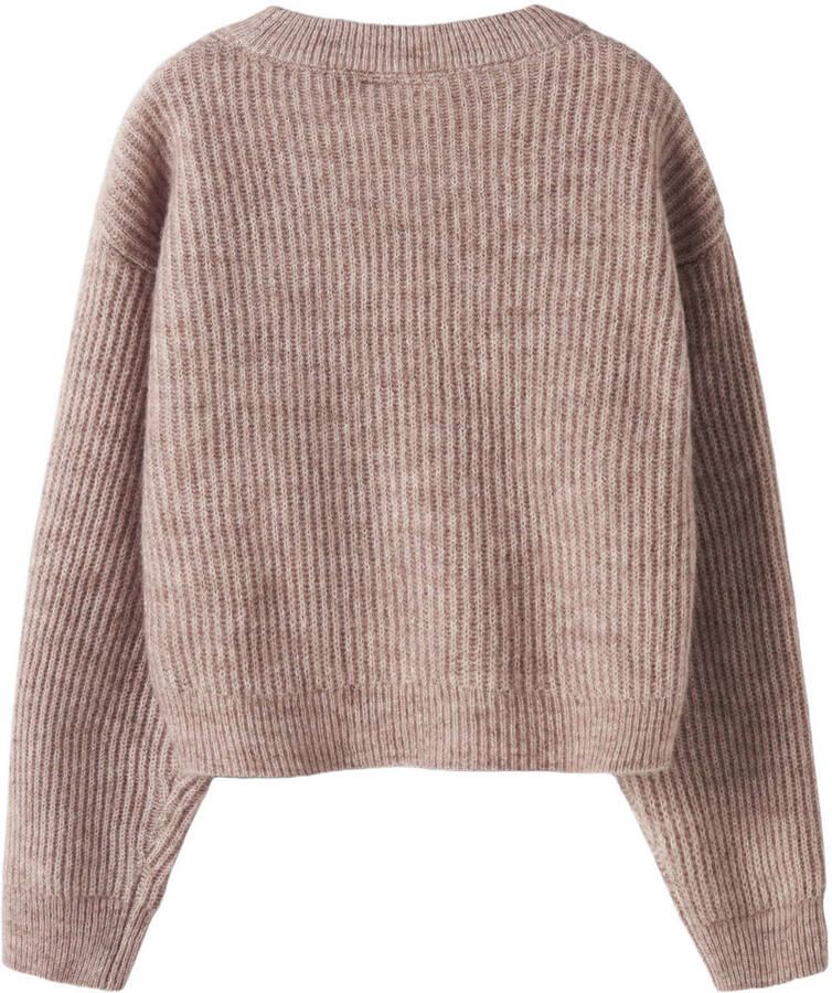 Name It Gebreide trui NKFHOLLY LS BOXY SHORT KNIT NOOS - Foto 2