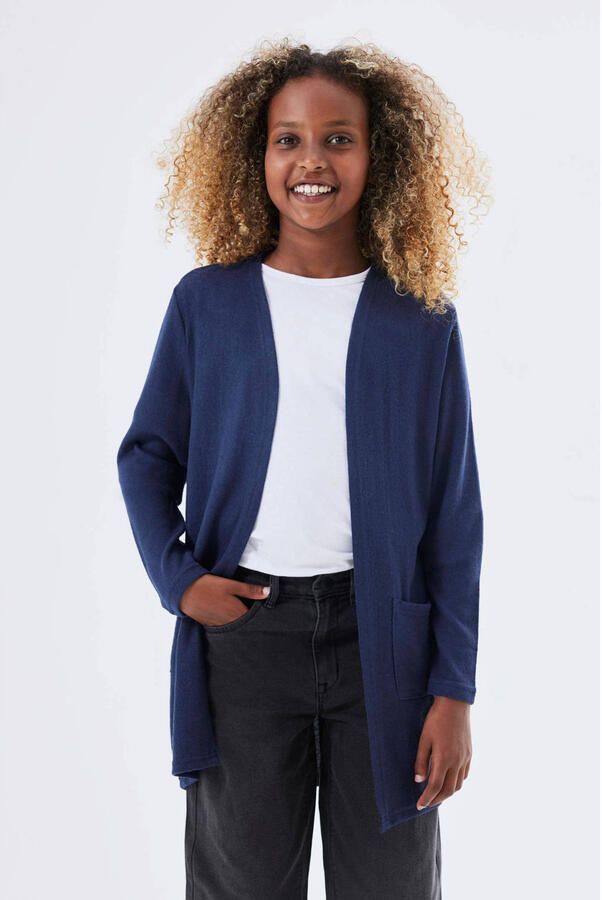 Name It Vest NKFVICTI – Vest zonder sluiting van fijngebreid effen casual regular fit fijn gebreid v-hals - Foto 2