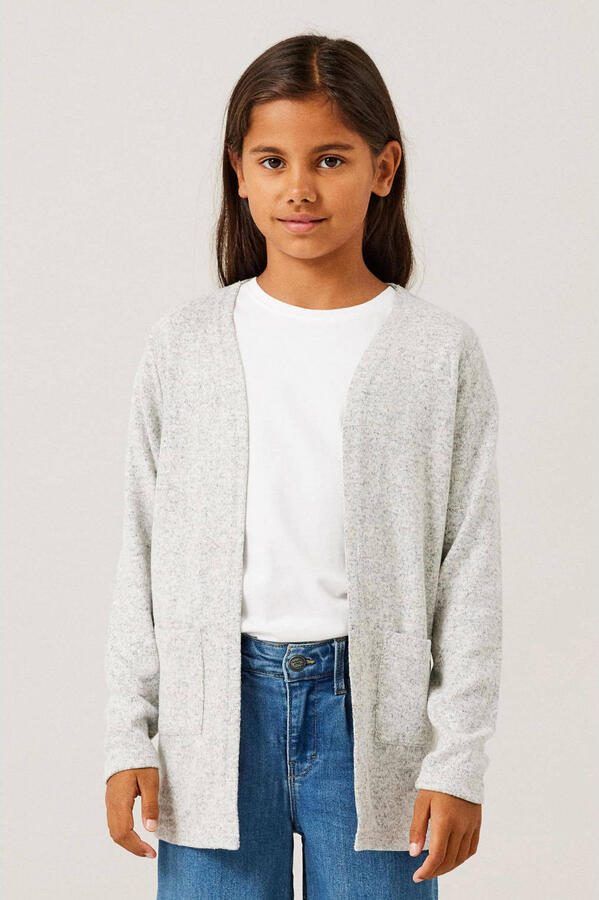 Name It Vest NKFVICTI – Vest zonder sluiting van fijngebreid effen casual regular fit fijn gebreid v-hals