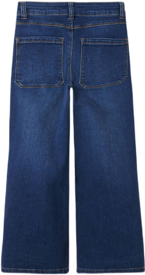 Name It Wijde jeans NKFPOLLY X-WIDE JEANS 3057-FR NOOS Katoenmix Wide Fit aan de benen lichte used look