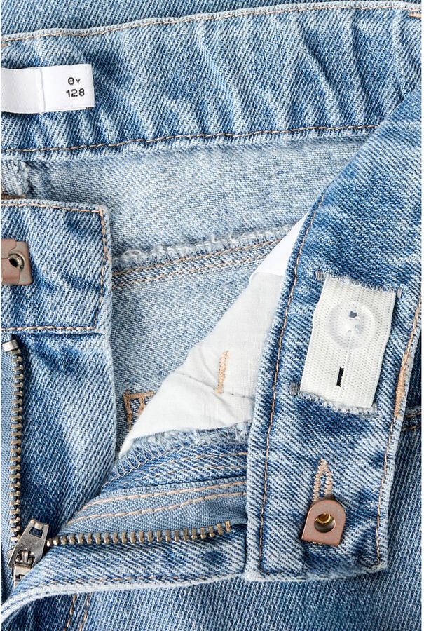NAME IT KIDS wide leg jeans light blue denim - Foto 2