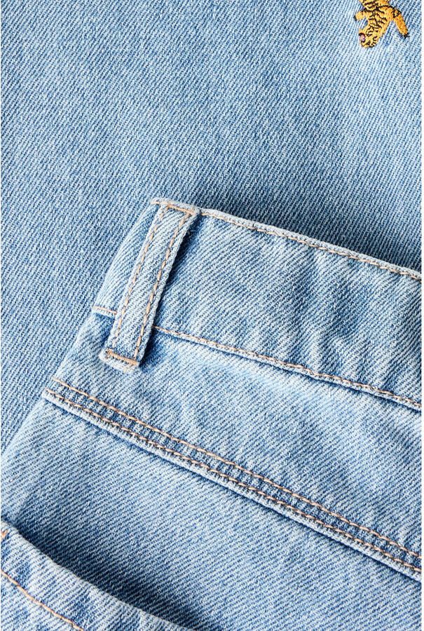 NAME IT KIDS wide leg jeans light blue denim - Foto 3