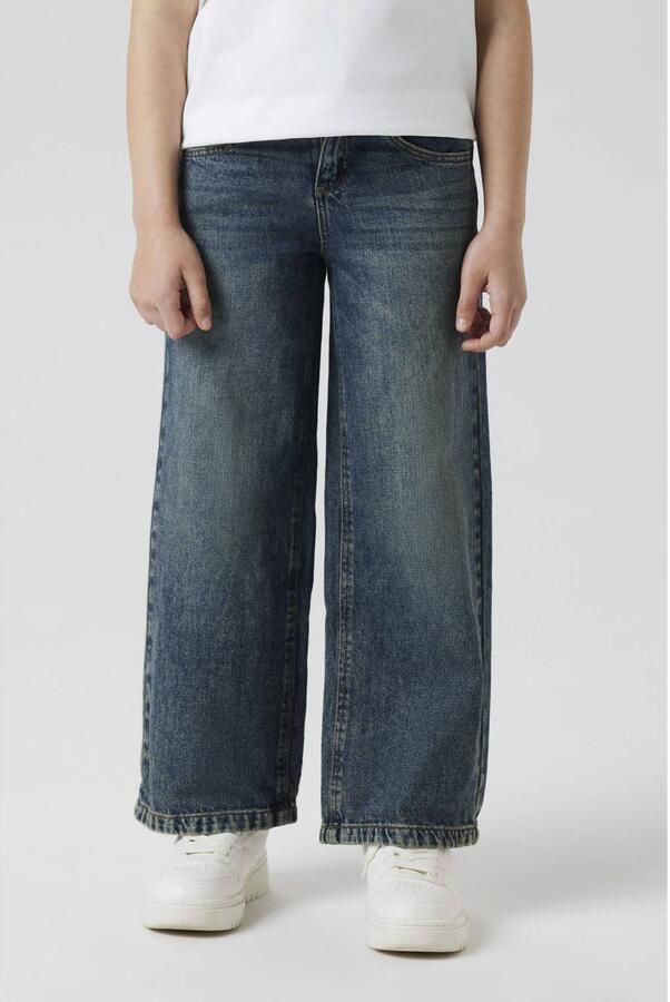 Name It Wijde jeans NKFROSE voor meisjes met wijde pijpen en klassieke pasvorm - Foto 2