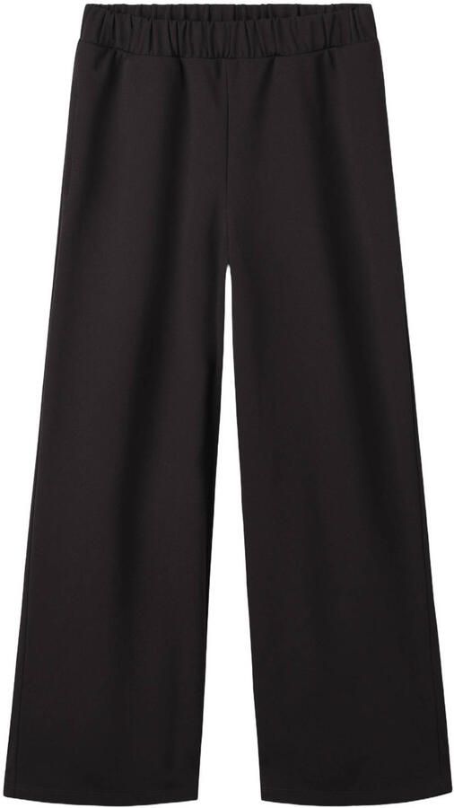 NAME IT KIDS wide leg regular casual broek donkerbruin