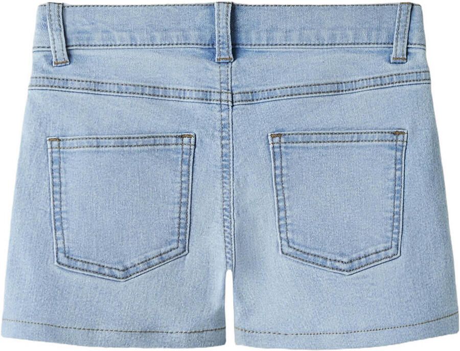 NAME IT KIDS wide leg short light blue denim - Foto 2