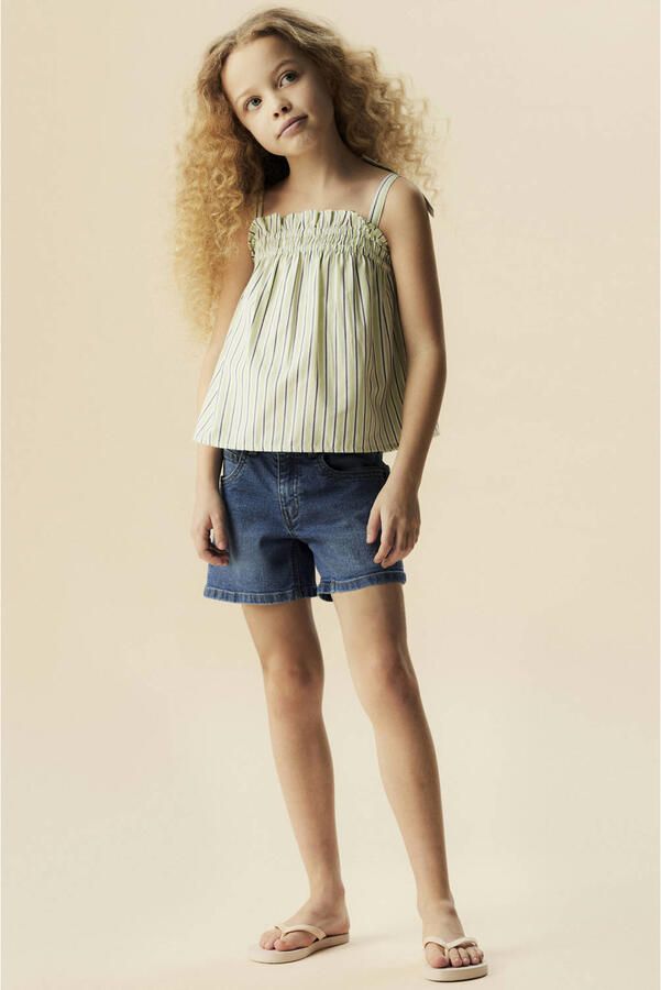 NAME IT KIDS wide leg short medium blue denim - Foto 2