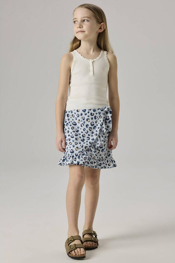 NAME IT KIDS wikkelrok blauw - Foto 2