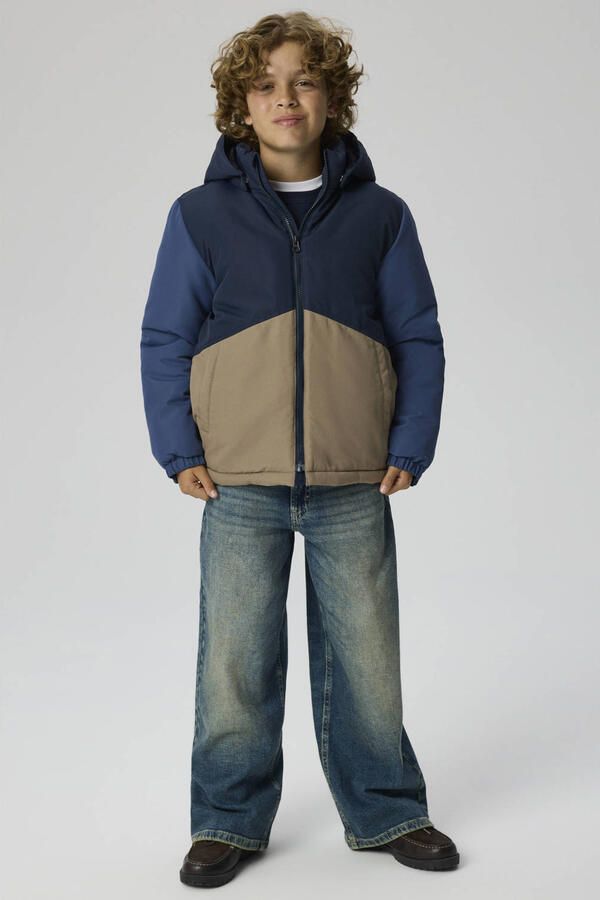 NAME IT KIDS winterjas blauw - Foto 2