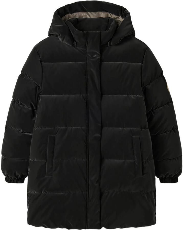 NAME IT KIDS winterjas zwart
