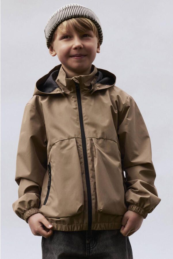 NAME IT KIDS zomerjas lichtbruin