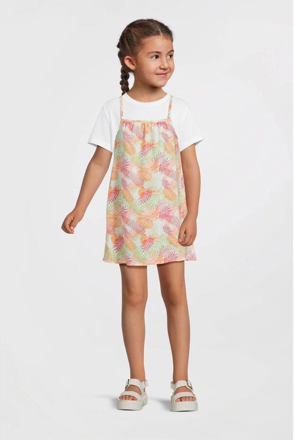 NAME IT KIDS zomerjurk groen - Foto 3