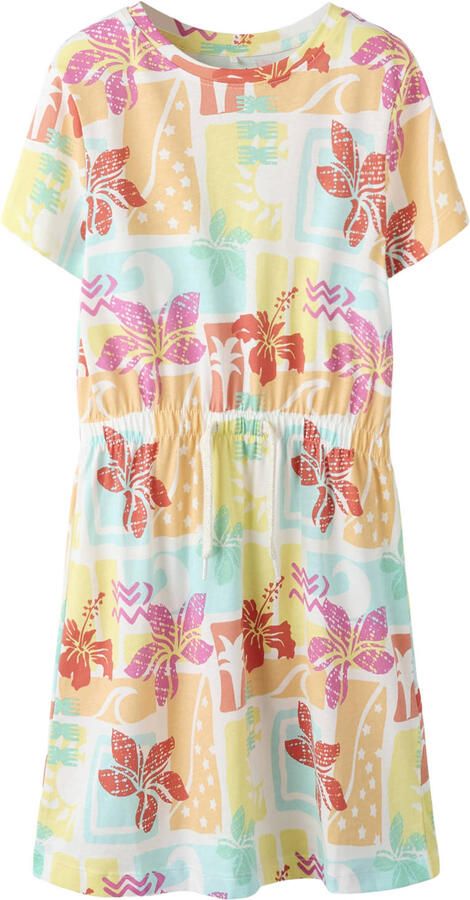 NAME IT KIDS zomerjurk wit