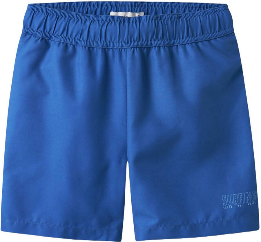 NAME IT KIDS zwemshort blauw