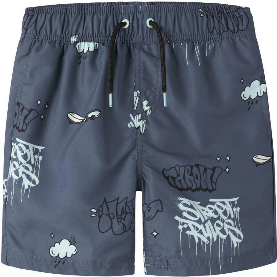 NAME IT KIDS zwemshort donkerblauw