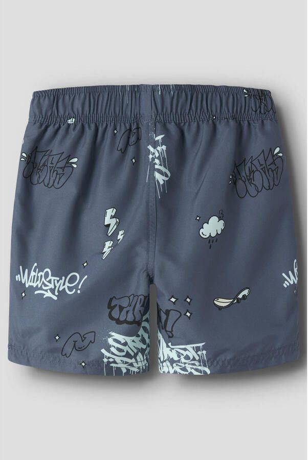 NAME IT KIDS zwemshort donkerblauw - Foto 3