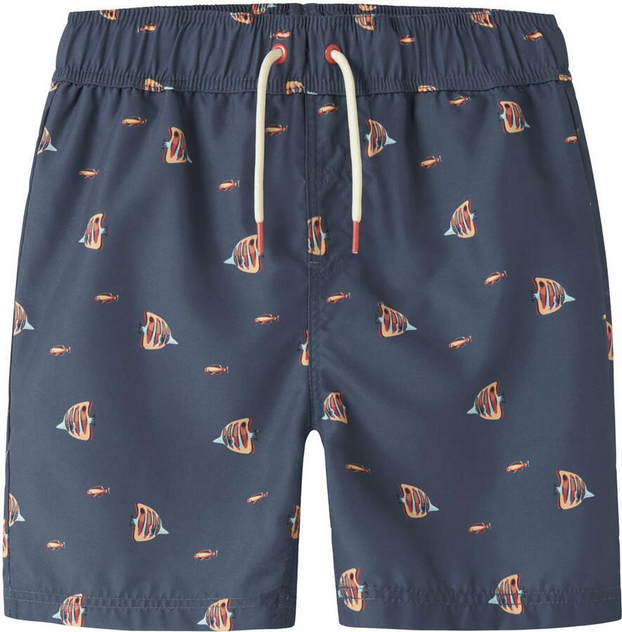 NAME IT KIDS zwemshort indigoblauw