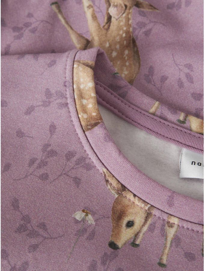 NAME IT MINI Bambi sweater roze - Foto 2
