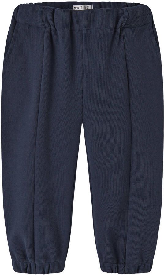 NAME IT MINI barrel joggingbroek donkerblauw Jongens Sweat Effen