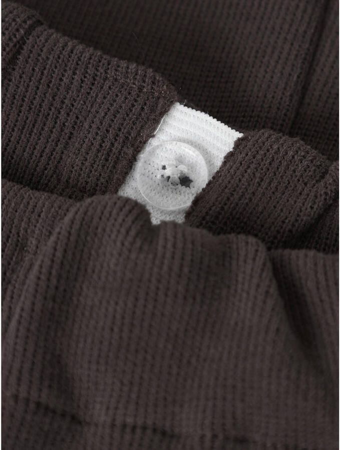 NAME IT MINI barrel joggingbroek donkerbruin Jongens Sweat Effen - Foto 2