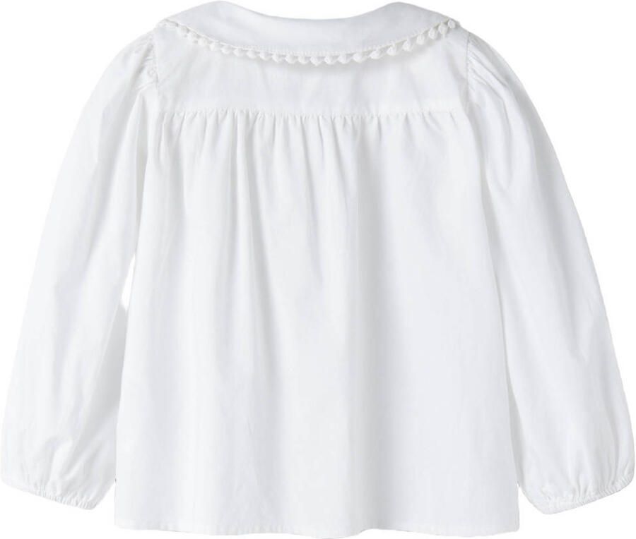 NAME IT MINI blouse met franjes wit - Foto 2