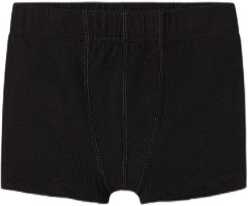 Name it MINI boxershort NMMTIGHTS MONSTER TRUCK set van 3 beige groen Jongens Stretchkatoen 104