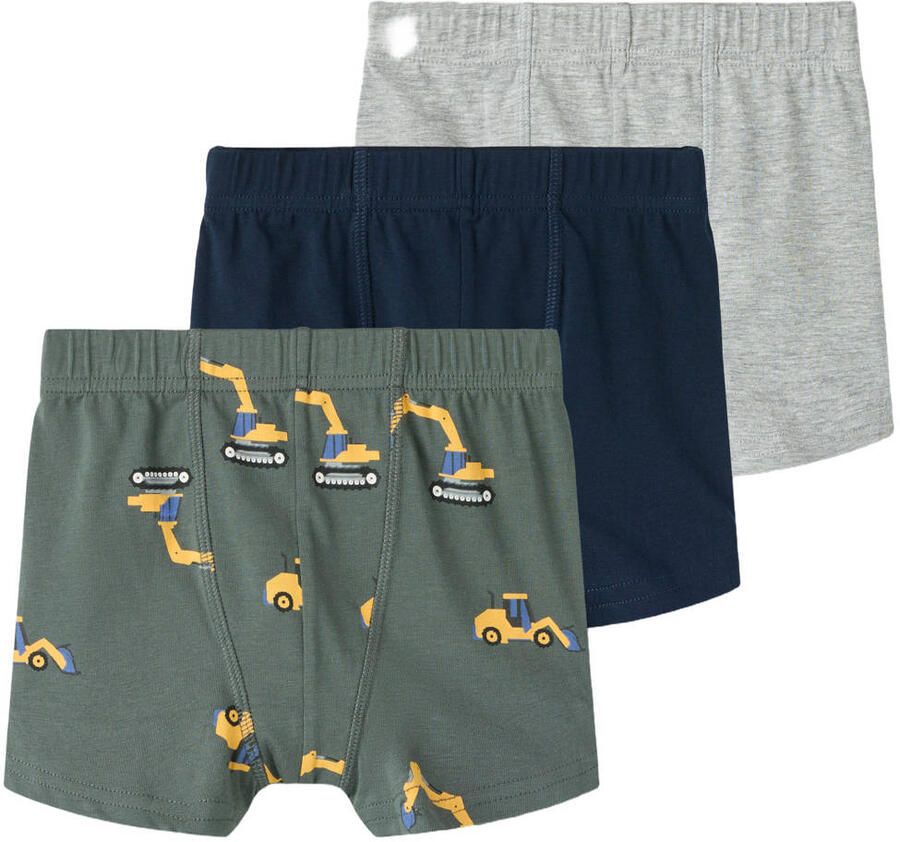 NAME IT MINI boxershorts met print (set van 3)