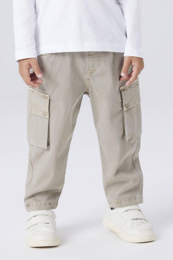 NAME IT MINI cargobroek bruin